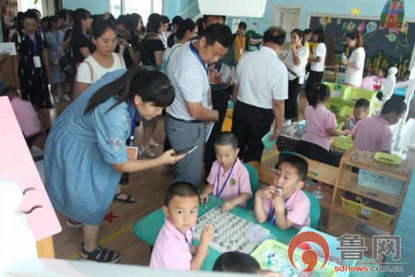 切磋学习促发展交流分享共提升——东营区第二实验幼儿园开展全区幼儿园开放活动