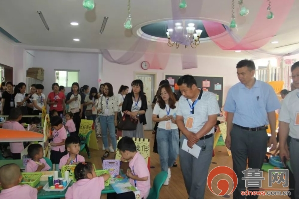 切磋学习促发展交流分享共提升——东营区第二实验幼儿园开展全区幼儿园开放活动