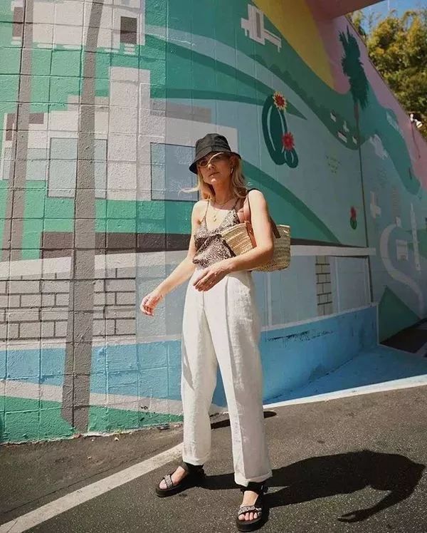 泫雅同款puma渔夫帽,ins港风街头百搭渔夫帽子