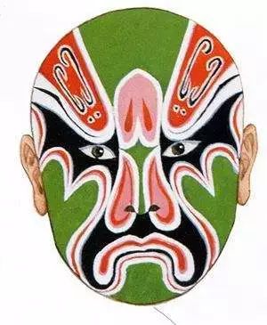 怎么看脸谱肤色,大花脸和俏花旦脸谱