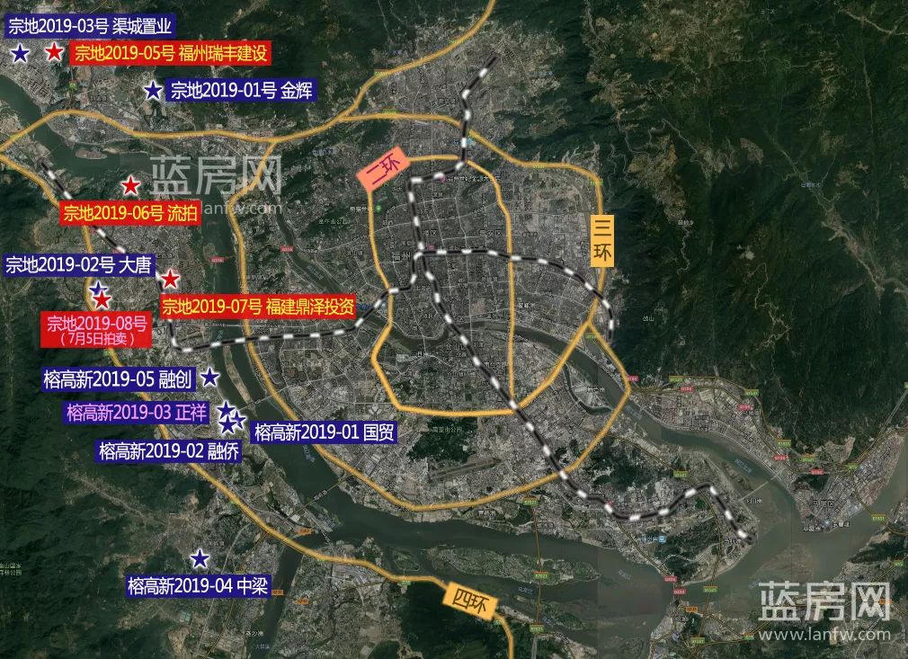 闽侯土拍今年首遇“流拍”，成交两幅地块100%建安置型商品房