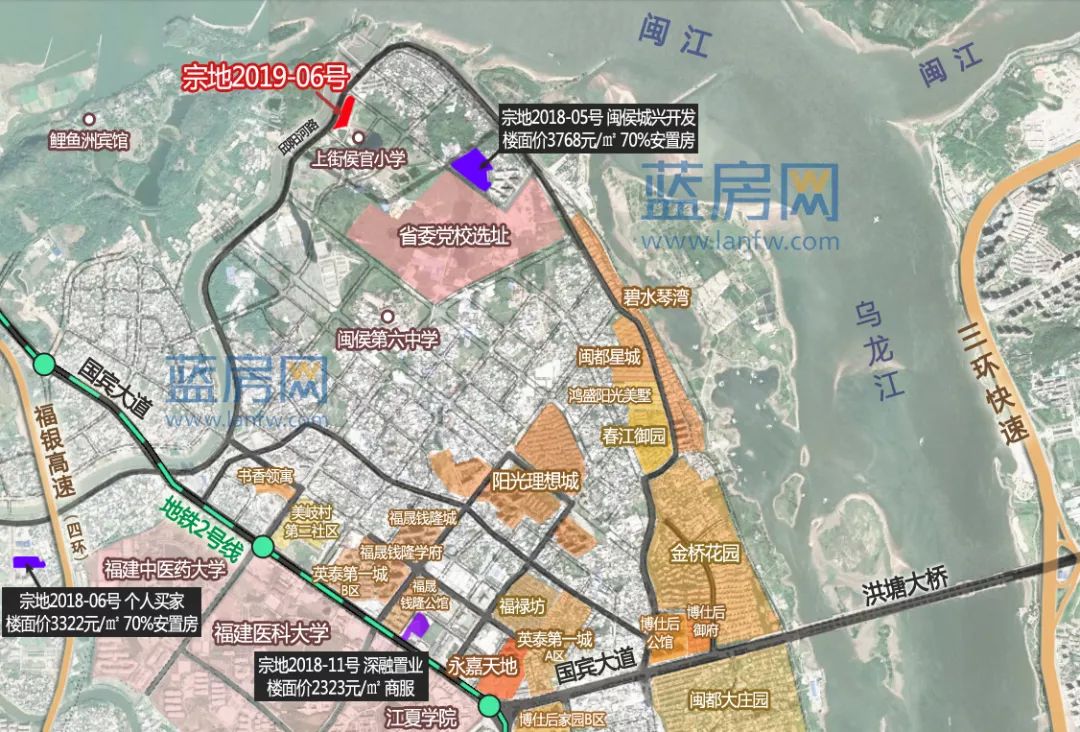 闽侯土拍今年首遇“流拍”，成交两幅地块100%建安置型商品房