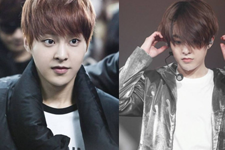 xiumin素颜清纯可爱大哥果然是童颜包子