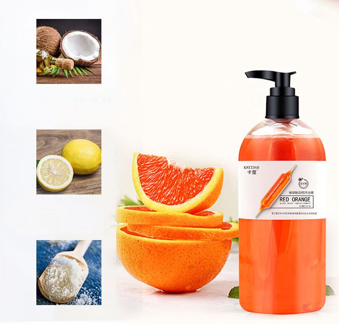 血橙保湿沐浴露,血橙氨基酸沐浴露推荐