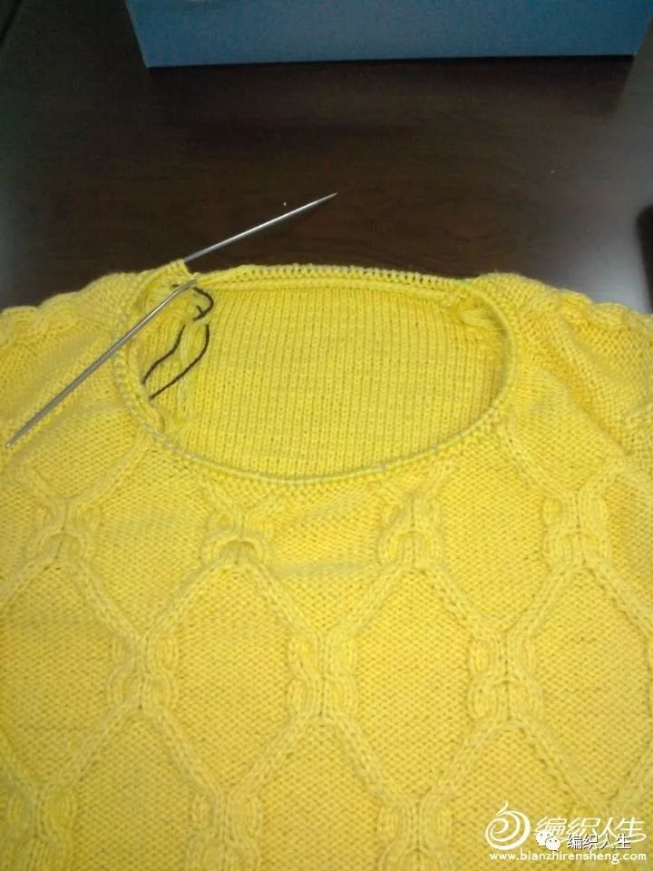 男士插肩袖扭花元宝针毛衣编织,插肩袖羊绒线薄款手工织毛衣教程