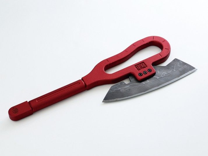 扎古热能斧样式的菜刀！做饭也能三倍速了