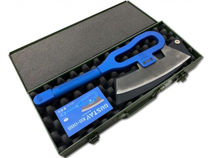 扎古热能斧样式的菜刀！做饭也能三倍速了