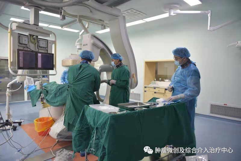 难治性消化道出血及难治性腹水的微创介入治疗-TIPS,运城市第一医院综合介入科