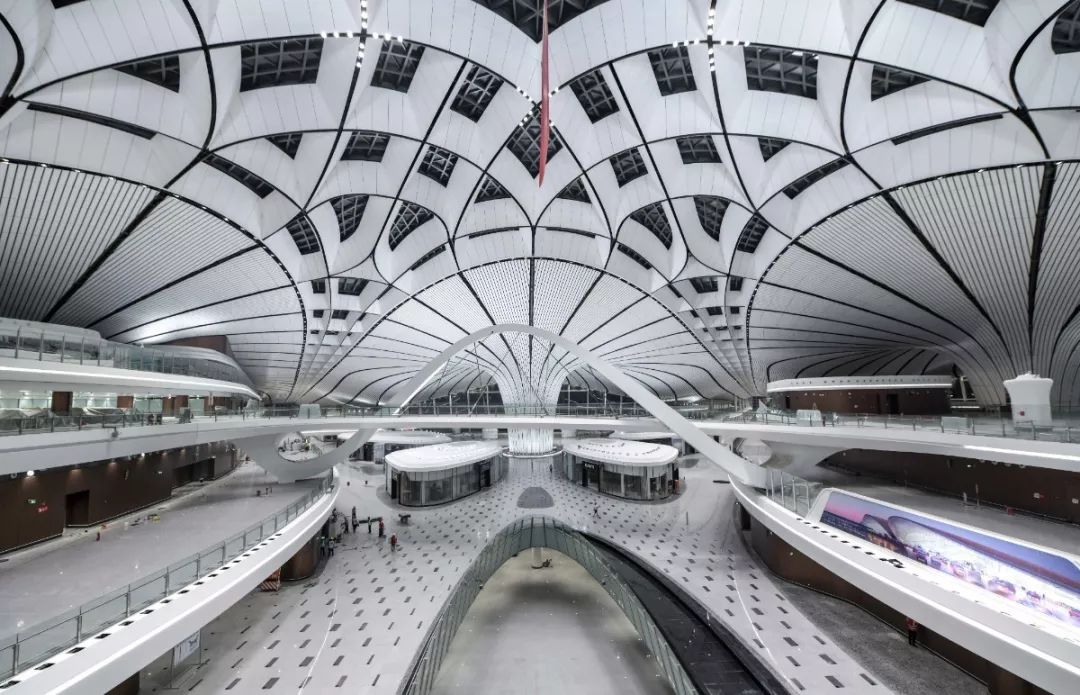 北京大兴机场最新照,北京大兴机场建造