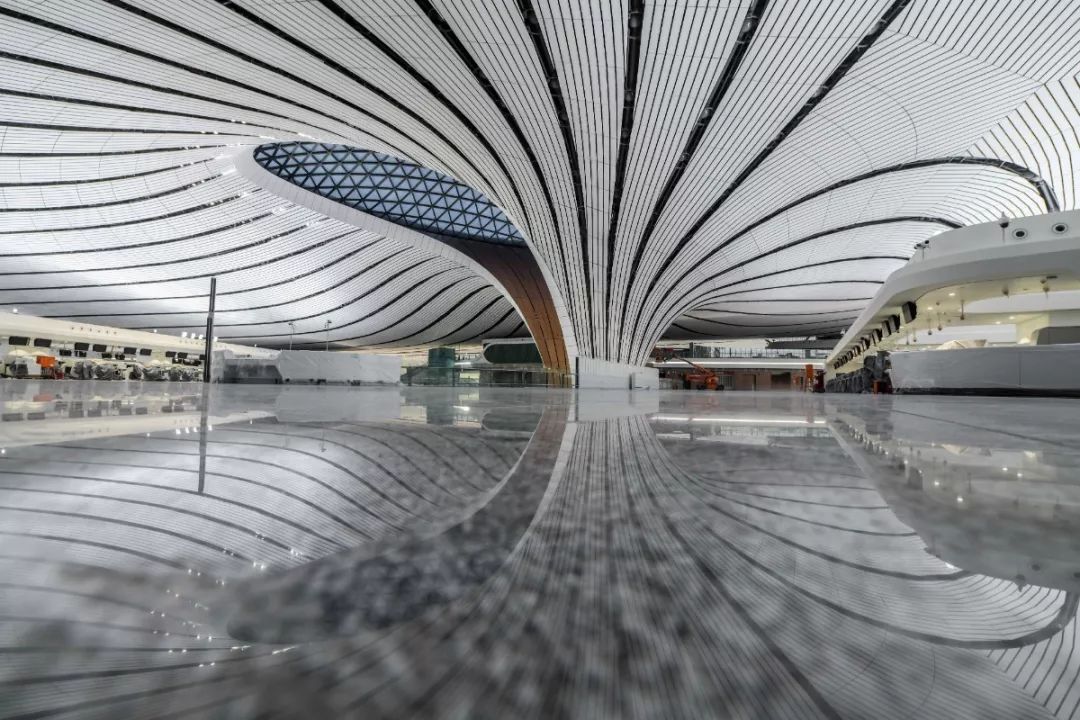 北京大兴机场最新照,北京大兴机场建造