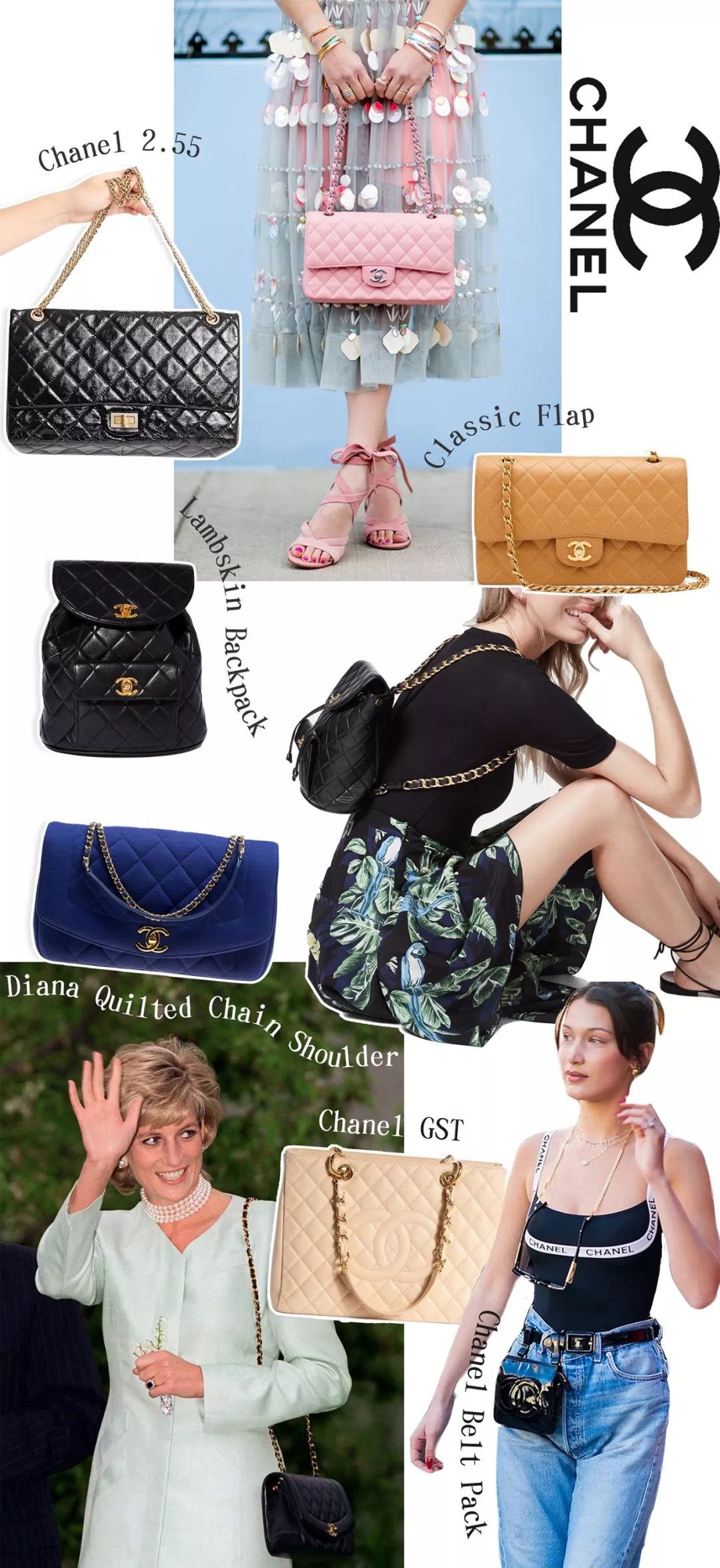 因为没钱买名牌包,比较值得入手的中古包