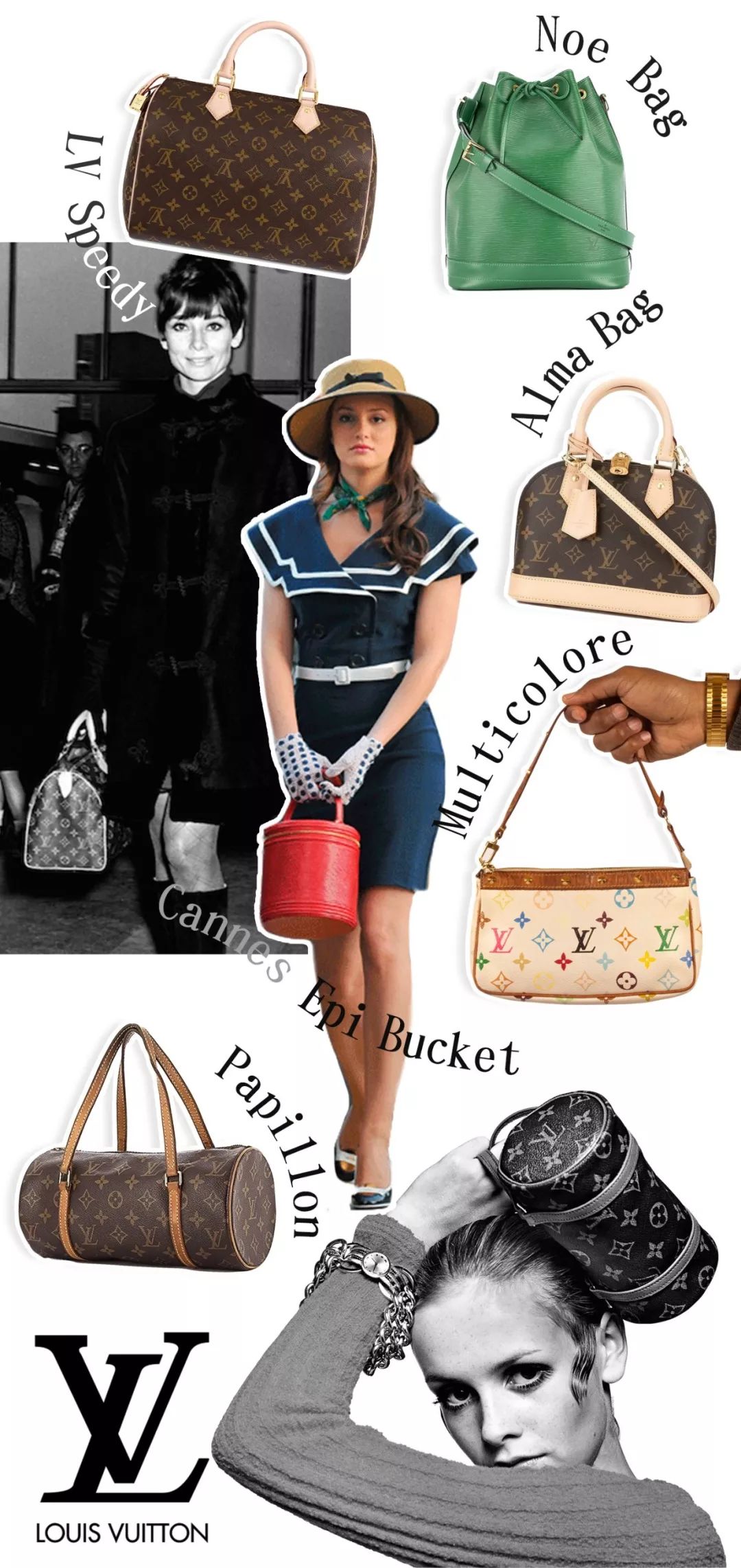 因为没钱买名牌包,比较值得入手的中古包