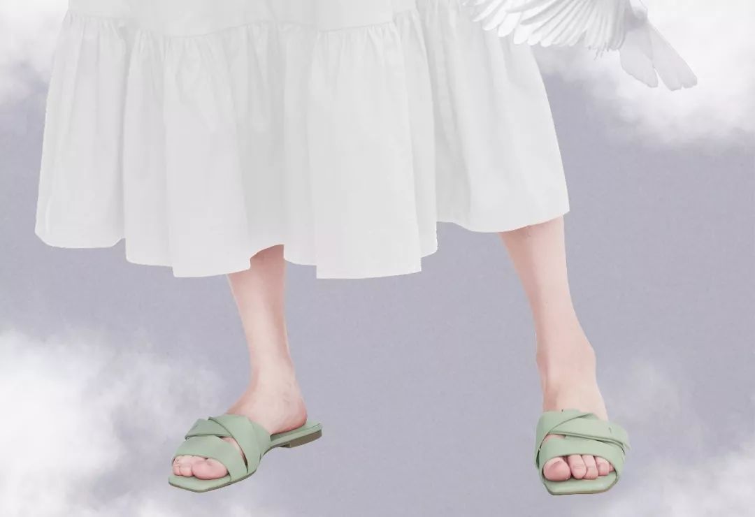 夏天跟裙子搭的凉拖,夏季凉拖配裙子百搭