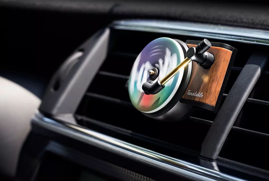 复古唱片车载香水,车载香熏复古唱片