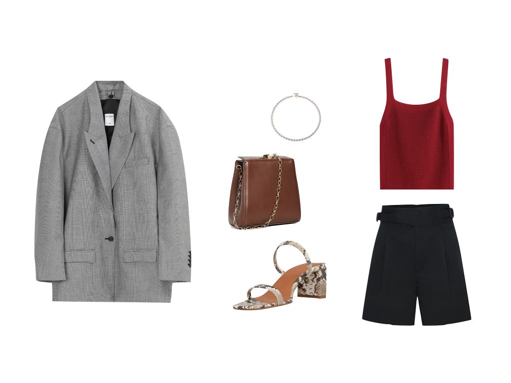 三套不同风格的套装穿搭分享,6套简约风搭配让你快速出门不迟