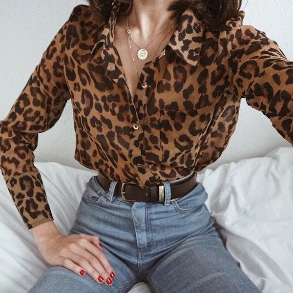 豹纹怎么穿不俗气,豹纹怎么穿出高级感