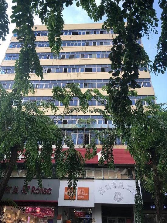 海口总工会危楼办公,海口市总工会办公楼