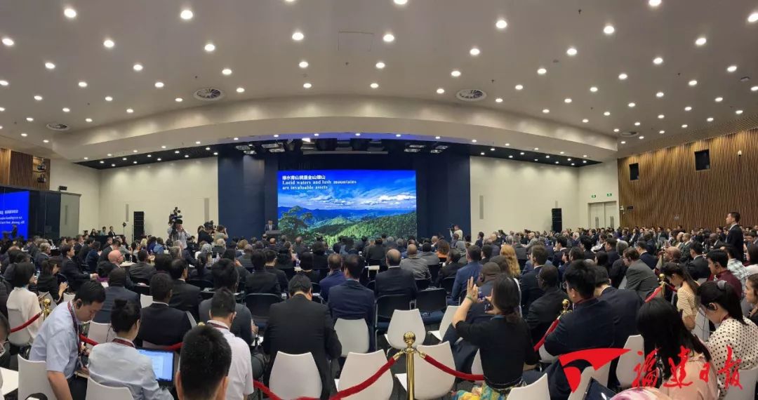 在外交部蓝厅,短短几小时,福建在全球圈粉无数