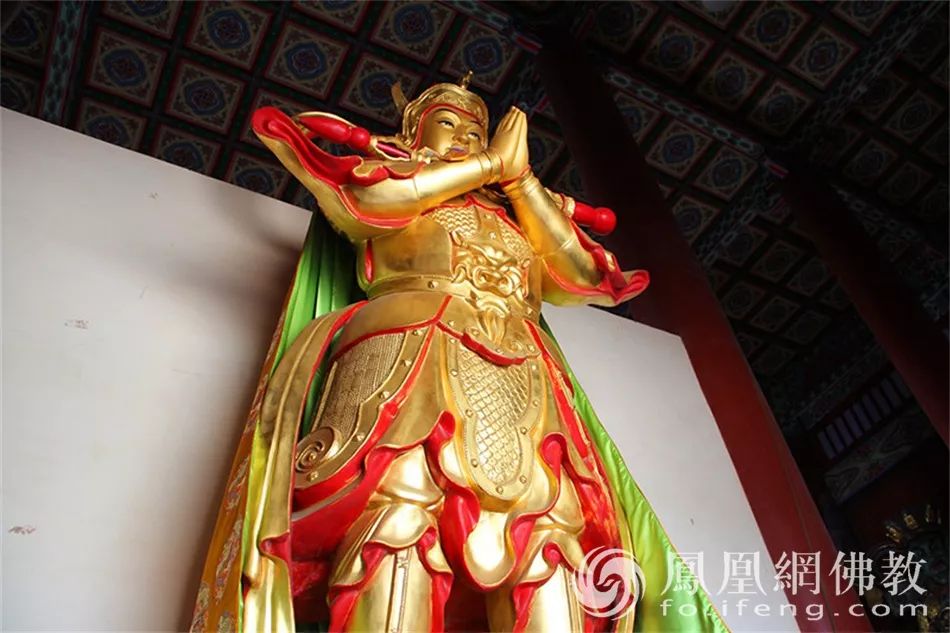 韦陀菩萨满背图,韦驮菩萨像功德