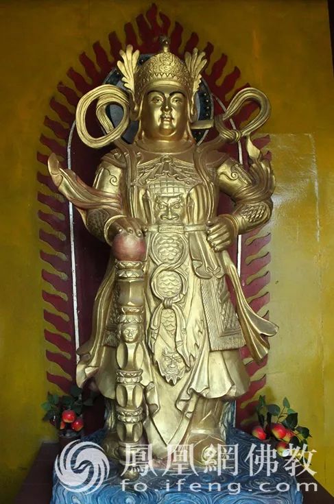 韦陀菩萨满背图,韦驮菩萨像功德