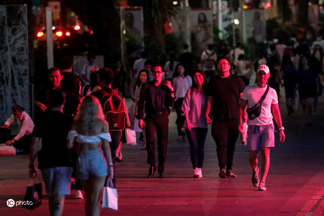 360度的新加坡夜景,新加坡高清夜景