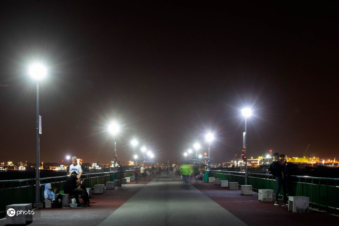 360度的新加坡夜景,新加坡高清夜景