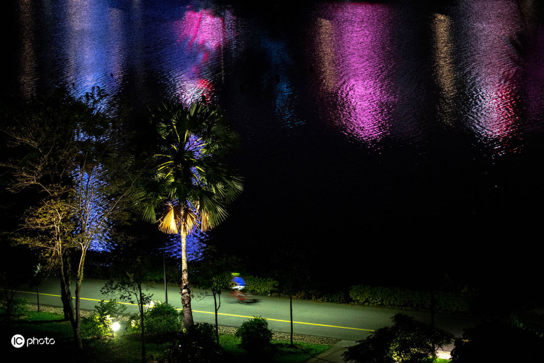 360度的新加坡夜景,新加坡高清夜景