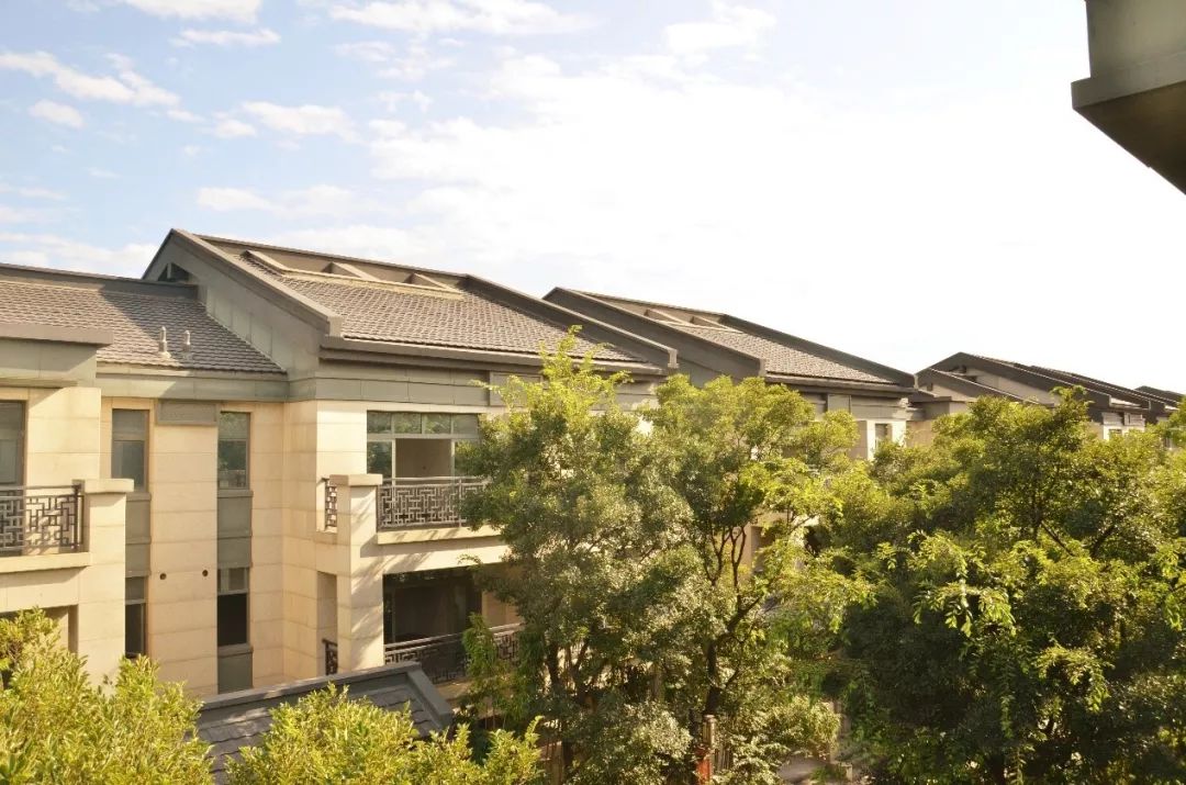 松江联排别墅价目表,松江富人区三合一的中式别墅