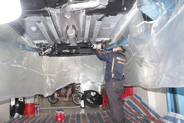 新车喷底盘装甲有用吗,底盘装甲自喷漆有用吗