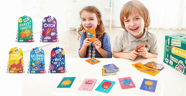 低价拼团丨TOI旅行套装,五款经典桌游,让孩子享受游戏乐趣的同时,还能提高思维力