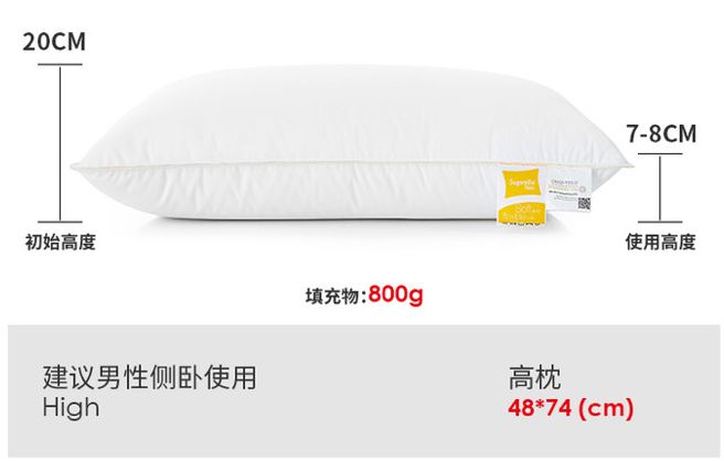 这个百元枕头让你享受五星级酒店的高级体验，一晚拯救失眠