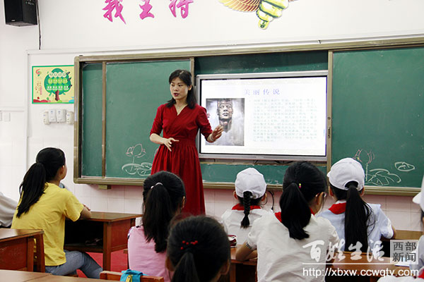 人杰地灵话彭州彭州市青少年宫开展小解说员第三次课堂培训