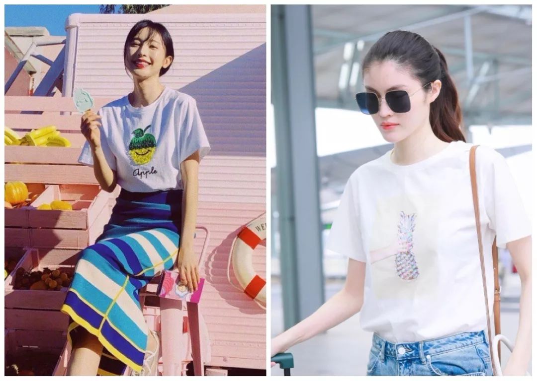 娜扎孙怡跨年衣服撞衫,娜扎撞衫