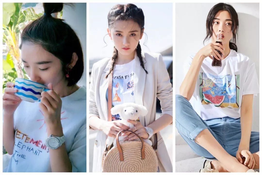 娜扎孙怡跨年衣服撞衫,娜扎撞衫