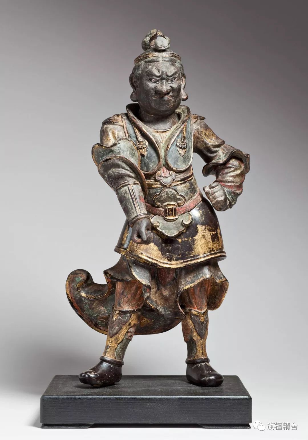 镰仓时代药师佛,镰仓时代彩绘木雕佛像