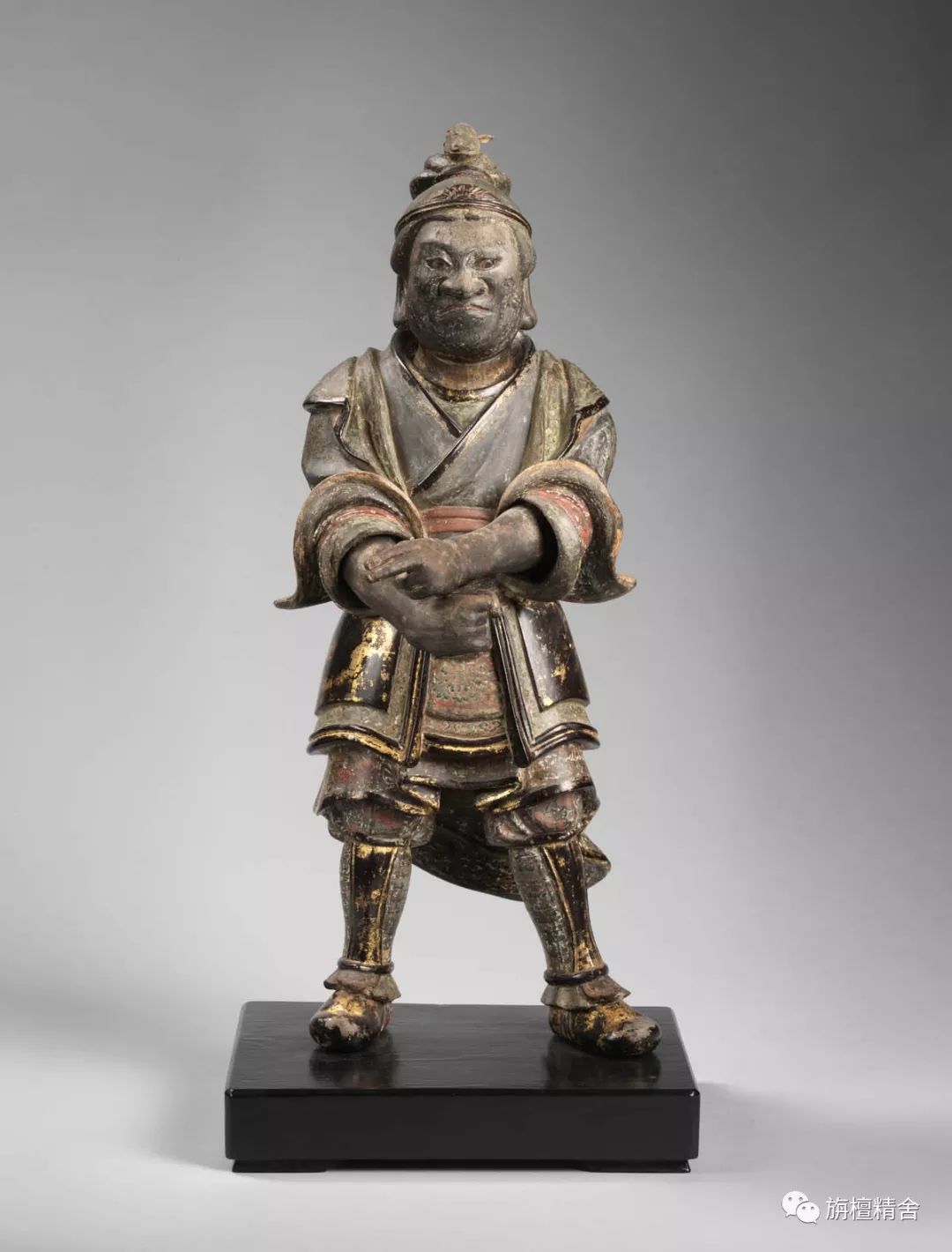 镰仓时代药师佛,镰仓时代彩绘木雕佛像