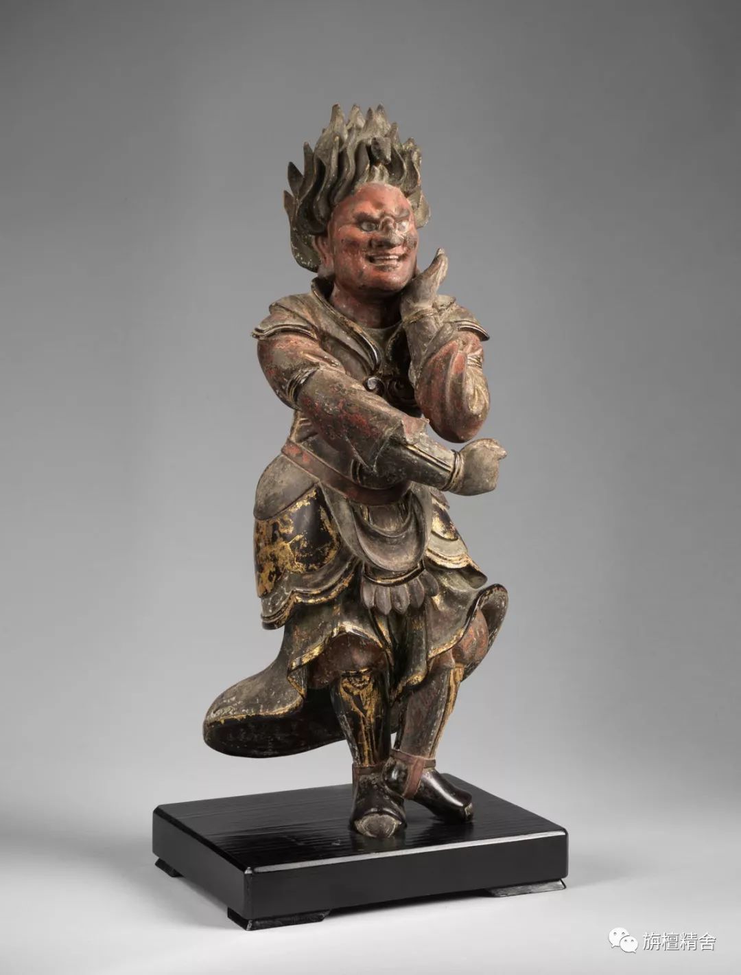 镰仓时代药师佛,镰仓时代彩绘木雕佛像