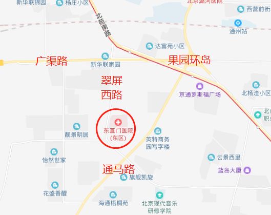 东直门通州院区规划,东直门医院通州院区4家三级医院