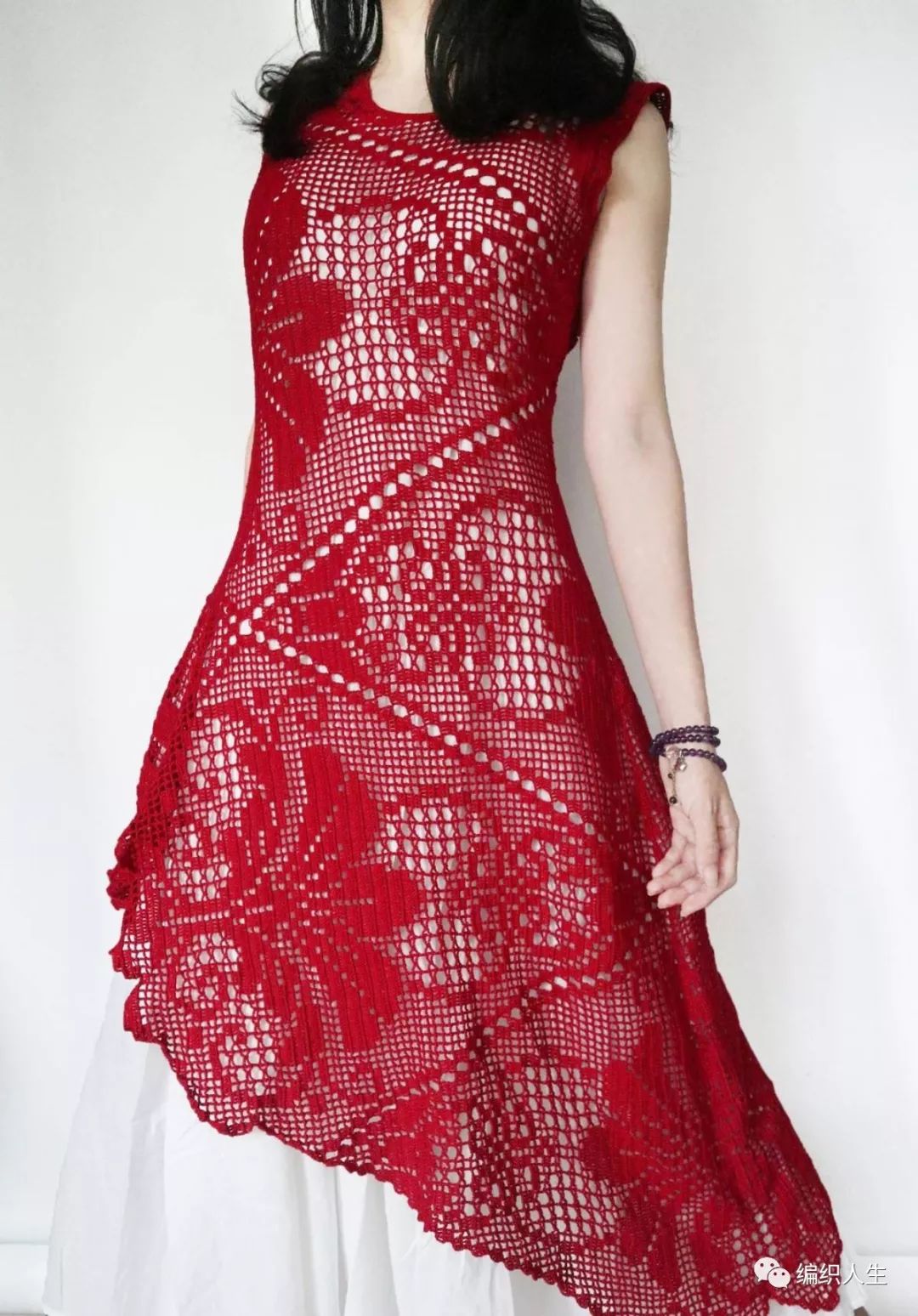 红裙子舞蹈连衣裙,红色开叉连衣裙舞蹈