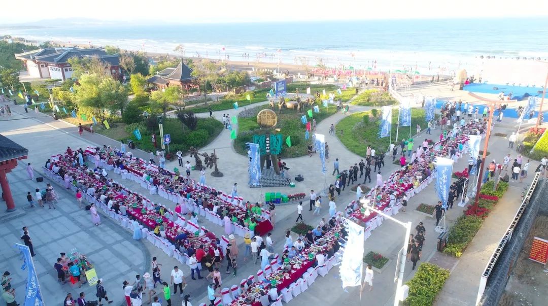 青岛第一渔家长桌宴2019,青岛会场渔家宴