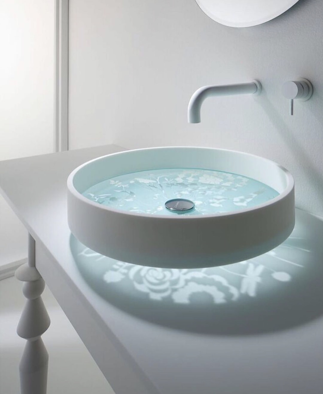 在洗脸时能让你感到升华的洗脸池