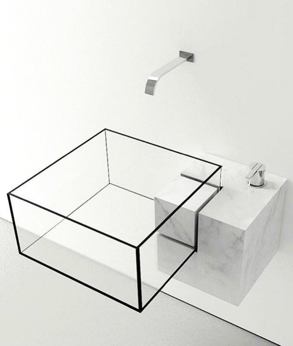 在洗脸时能让你感到升华的洗脸池