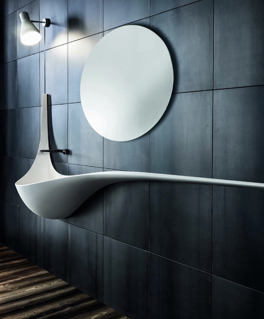 在洗脸时能让你感到升华的洗脸池