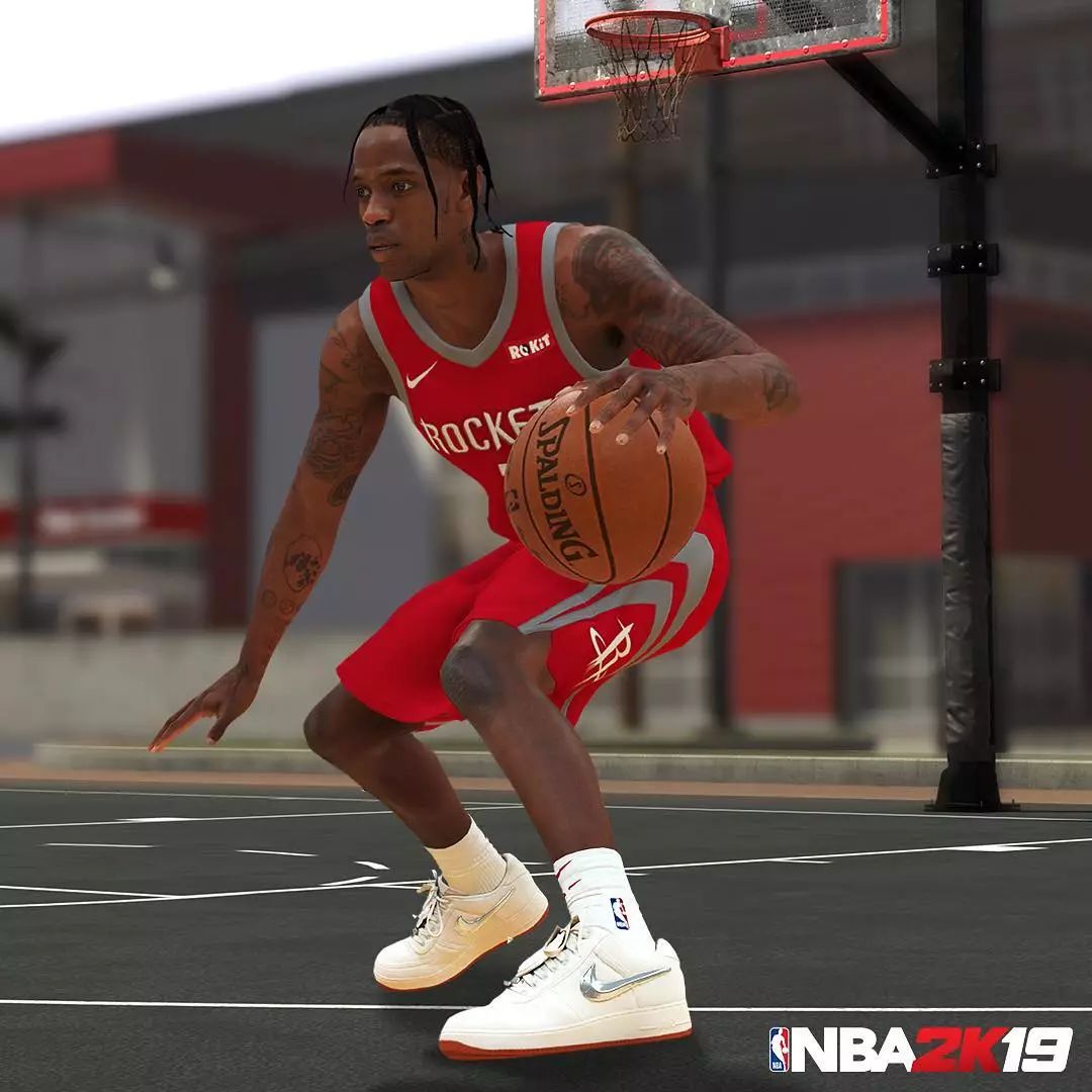 姑娘们，把NBA2K里的鞋拉出来溜溜