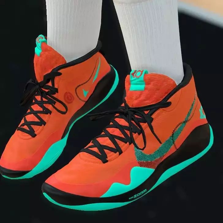 姑娘们，把NBA2K里的鞋拉出来溜溜