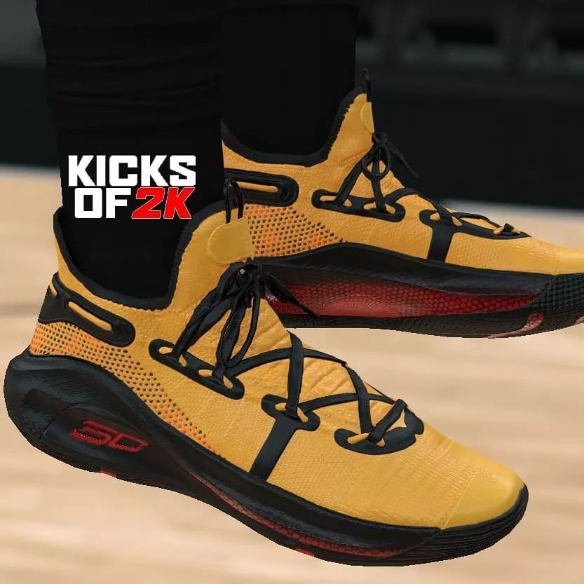 姑娘们，把NBA2K里的鞋拉出来溜溜