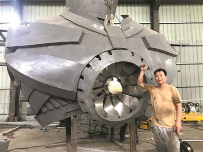 中国最牛农民造机器人,农村大叔造机器人