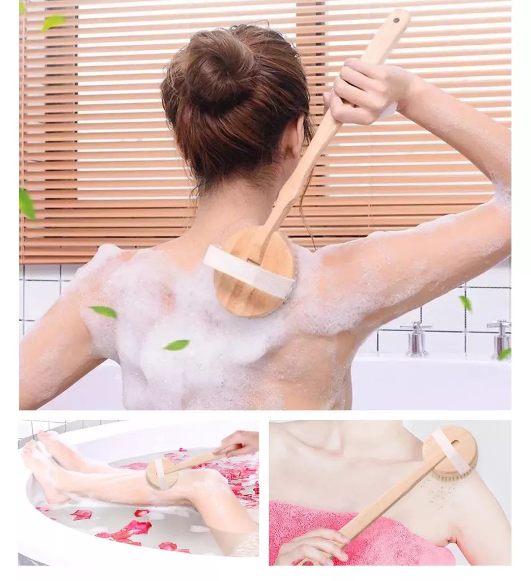 洗澡清洁身体神器,懒人搓澡按摩洗澡神器