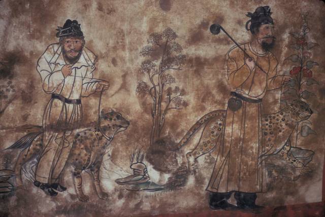 荣新江：中古贵族墓室壁画上的胡风