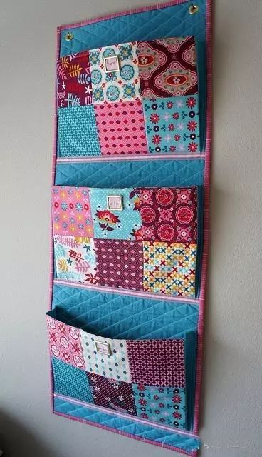 碎布拼接收纳视频,一块块拼图收纳方法